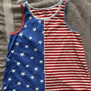 Cat & Jack Patriotic Kids Tank Top Size 14/16(XL)